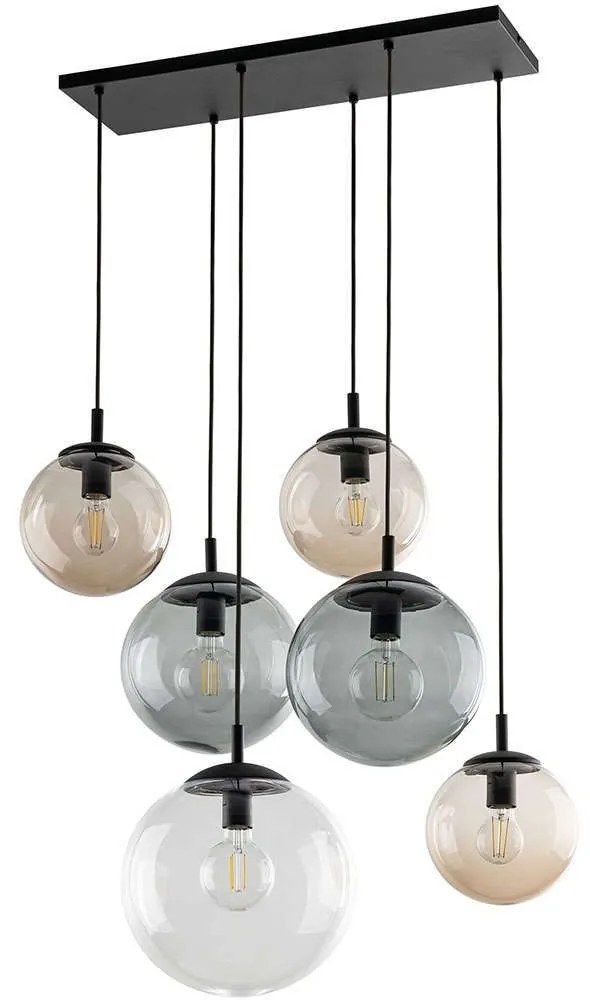 Φωτιστικό Οροφής Esme 4819 77x47x140cm 6xE27 15W Multi TK Lighting