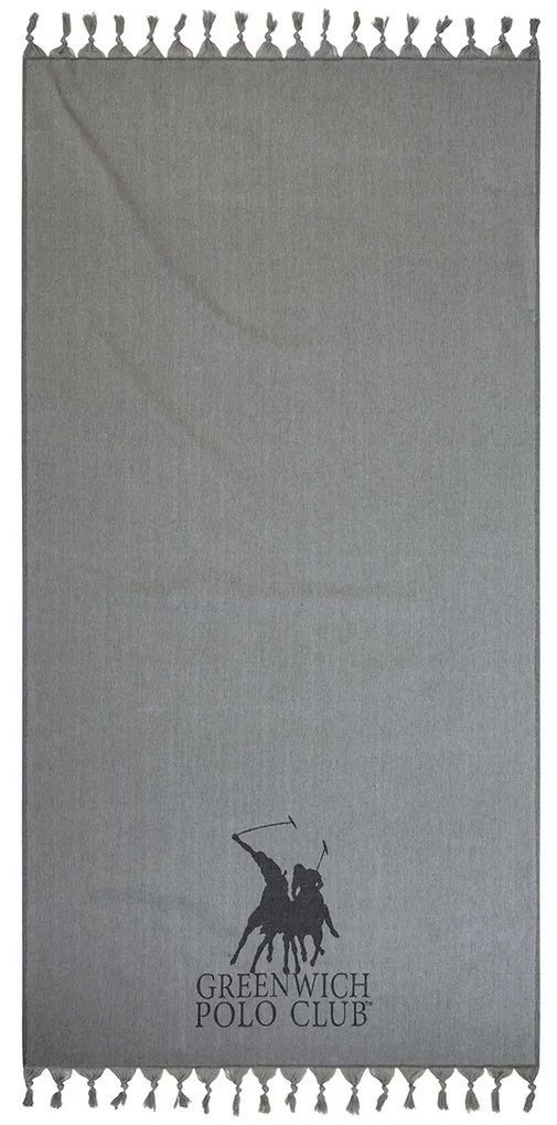 Παρεό (90x170) Greenwich Polo Club Beach 3794 D.Grey