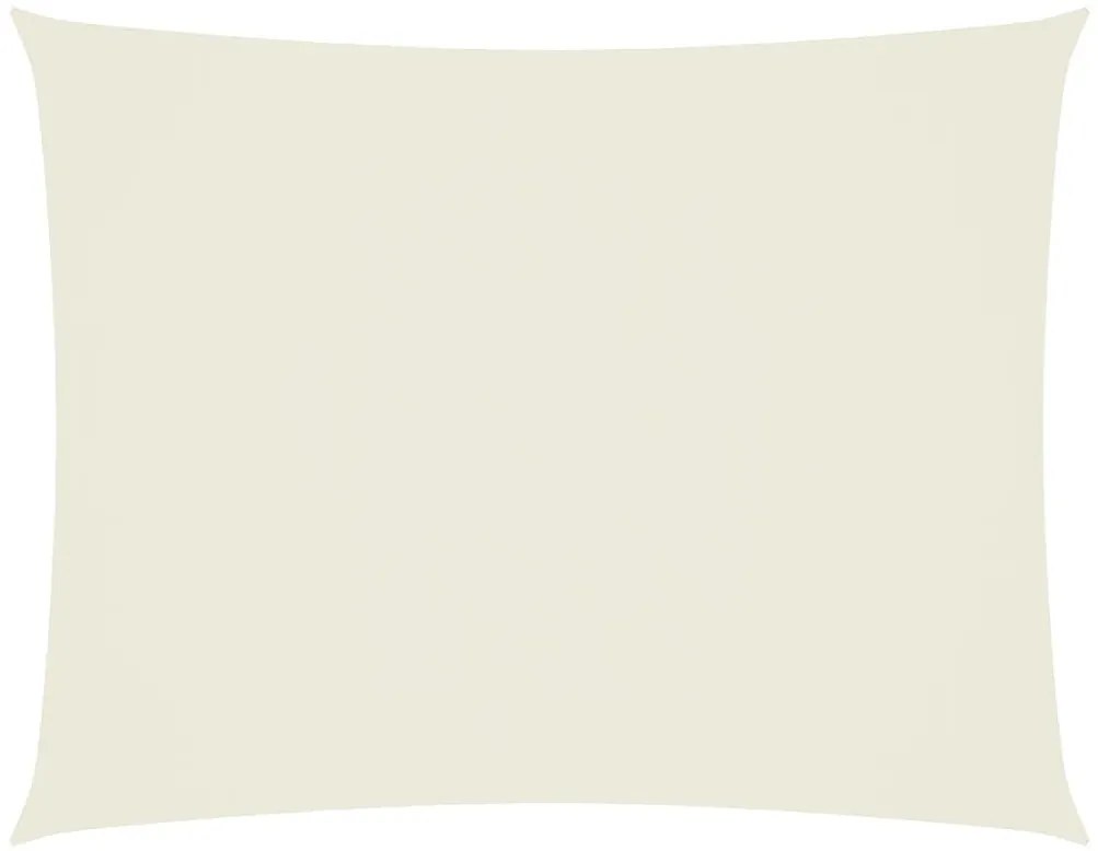 vidaXL Πανί Σκίασης Ορθογώνιο Κρεμ 3 x 4,5 μ. από Ύφασμα Oxford