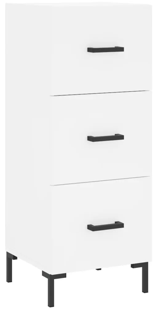 vidaXL Ντουλάπι Λευκό 34,5 x 34 x 90 εκ. από Επεξεργασμένο Ξύλο