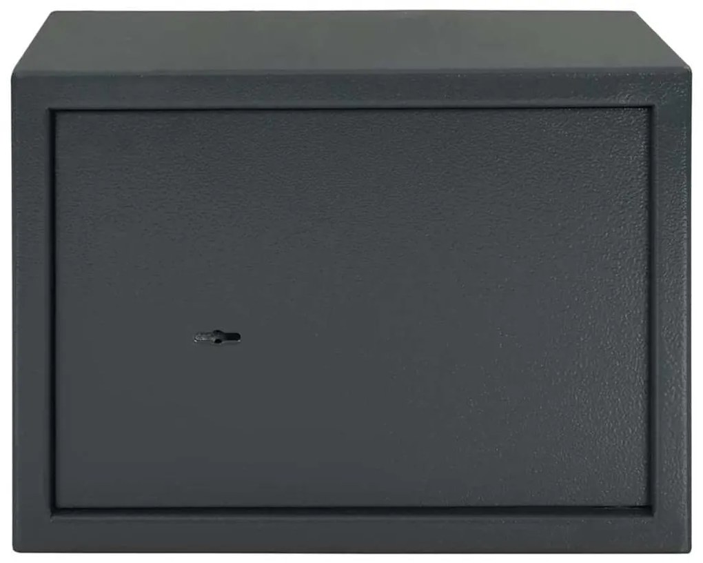 vidaXL Χρηματοκιβώτιο Σκοτεινό γκρίζο RAL7016 25 x 35 x 25 εκ Ατσάλι