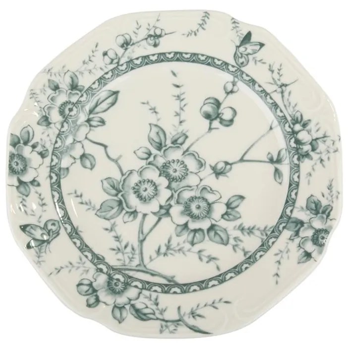 Σερβίτσιο Πιάτων Πορσελάνης Tiffany Green – Σετ 20τμχ - Oriana Ferelli