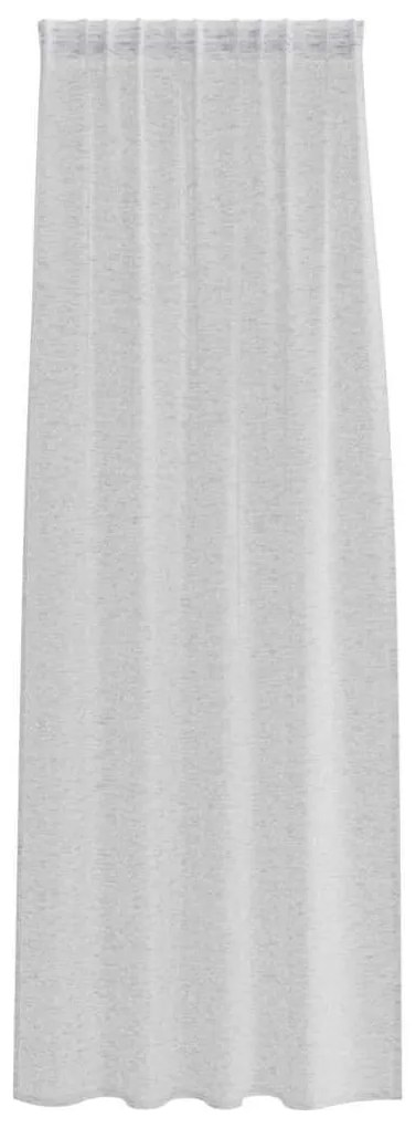 vidaXL Κουρτίνες με κουρτίνες 2 pcs Ανοιχτό γκρι 140x175cm Πολυεστέρας