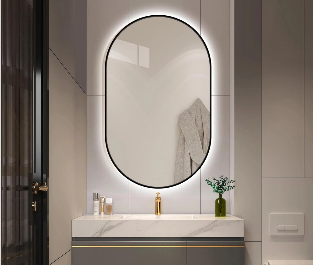 Καθρέφτης LED Τοίχου FR-01 50x100cm κωδ. 0762-FR-01 - 0762-FR-01