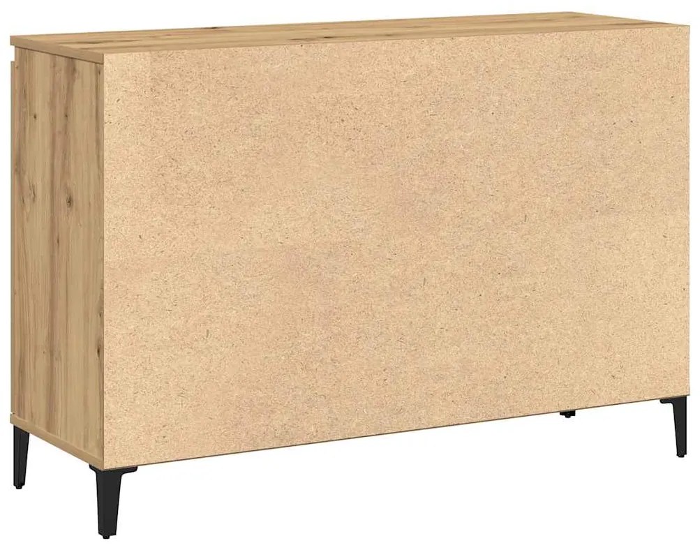 vidaXL Μπουφές Αρτισιανή Δρυς 102x35x70 εκ. από Επεξεργασμένο Ξύλο