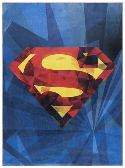 Beauty Home Χαλί Art 6187 Superman 130Χ180 Μπλε