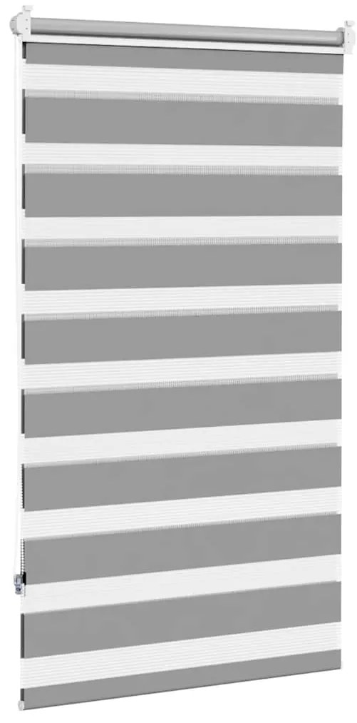 vidaXL Ρόλερ Zebra Γκρι 90 x 150cm