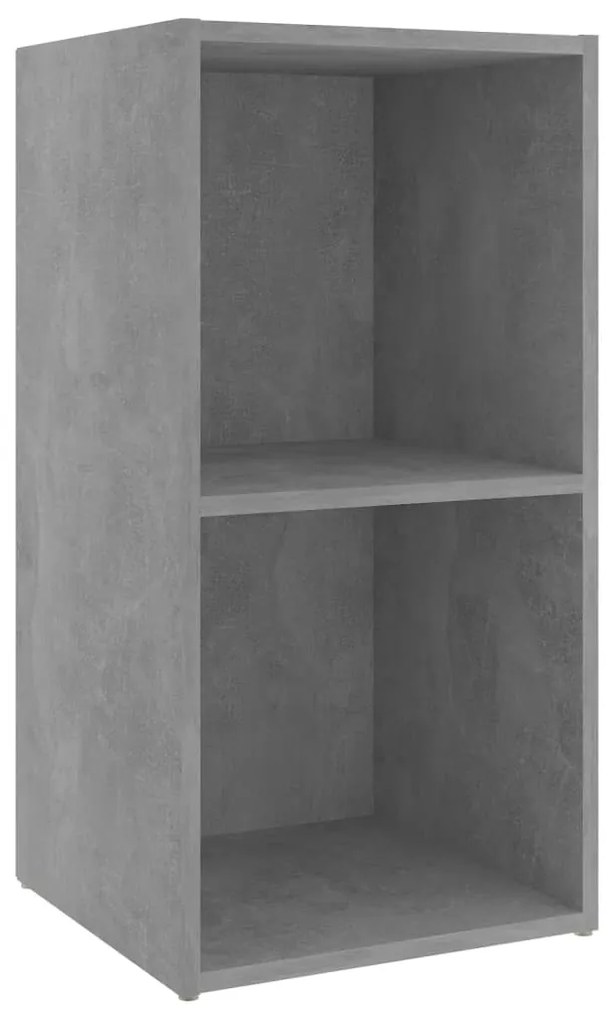 Έπιπλα Τηλεόρασης 4 τεμ. Γκρι Σκυρ. 72x35x36,5 εκ. Επεξ. Ξύλο 3079974