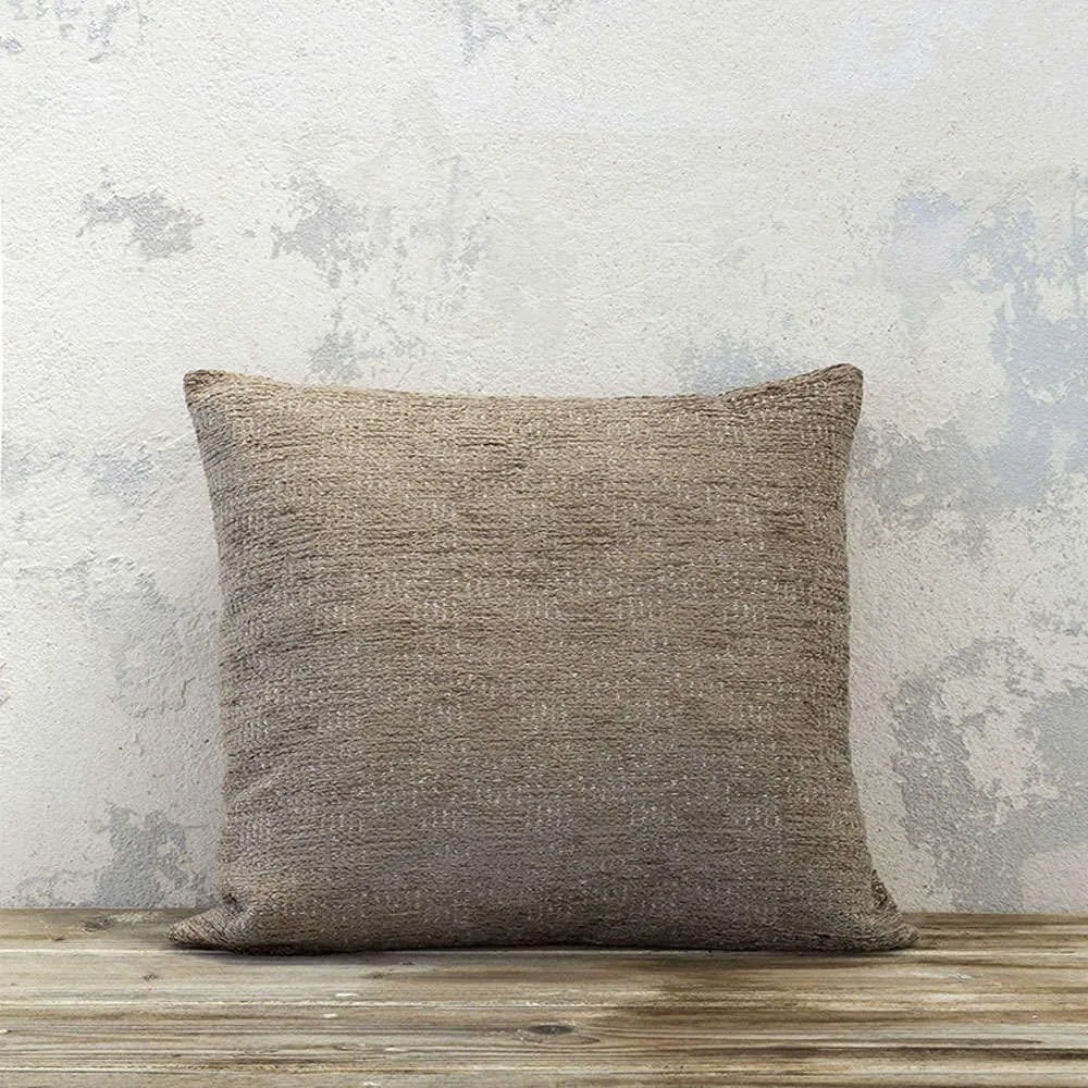Μαξιλάρι Διακοσμητικό (Με Γέμιση) - Cuadro Dark Beige Nima 45X45 45x45cm Acrylic, Polyester