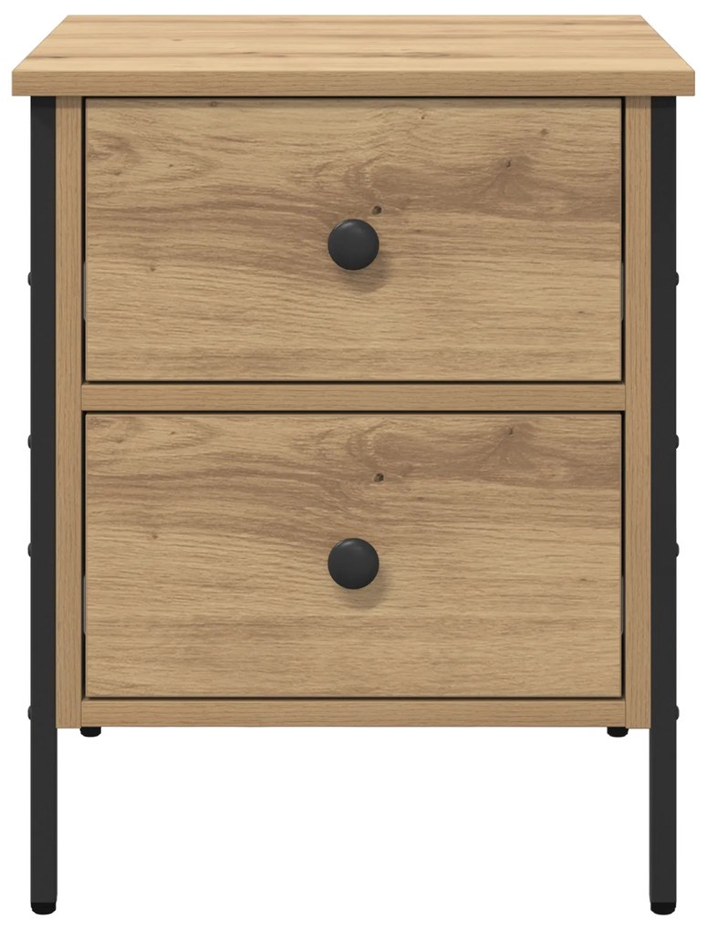 vidaXL Κομοδίνο Artisan Oak 40x42x50 εκ. Επεξεργασμένο Ξύλο