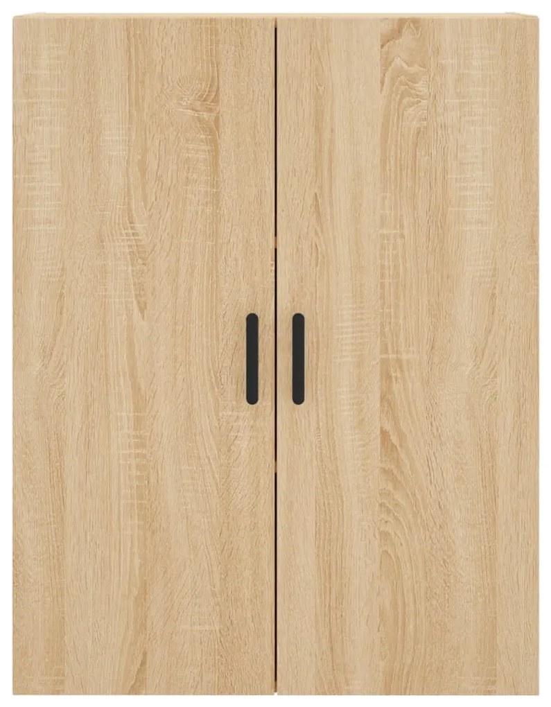 vidaXL Ντουλάπι Sonoma δρυς 69,5 x 34 x 180 εκ. από Επεξεργασμένο Ξύλο
