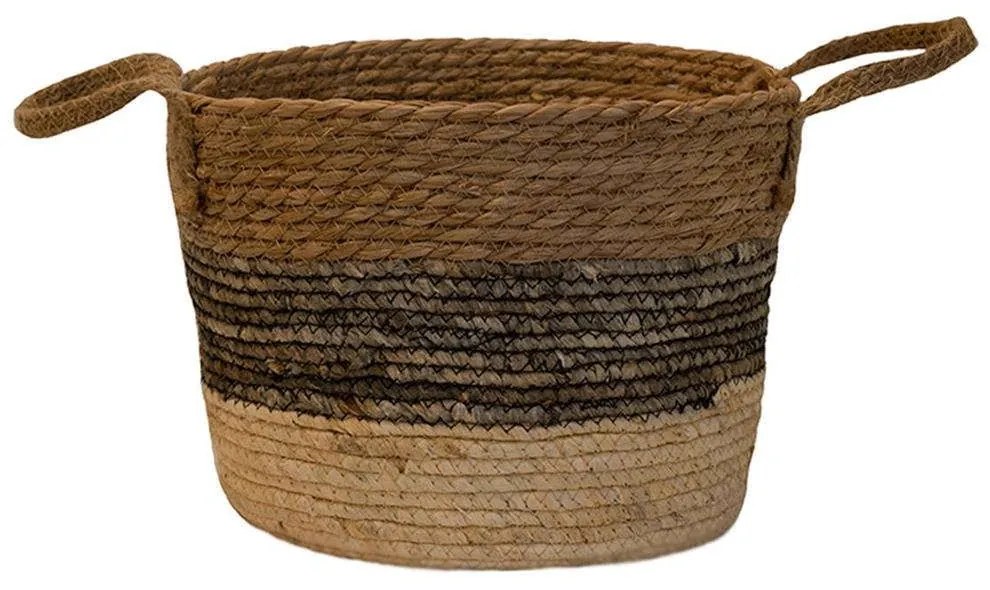 Καλάθι Ψάθινο 00.06.61131 Φ29x22,5cm Multi Mat