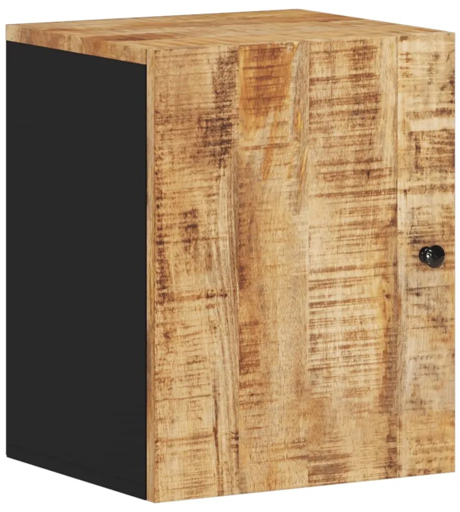 vidaXL Ντουλάπι Μπάνιου Επιτοίχιο 38x33x48 εκ. από Μασίφ Ξύλο Μάνγκο