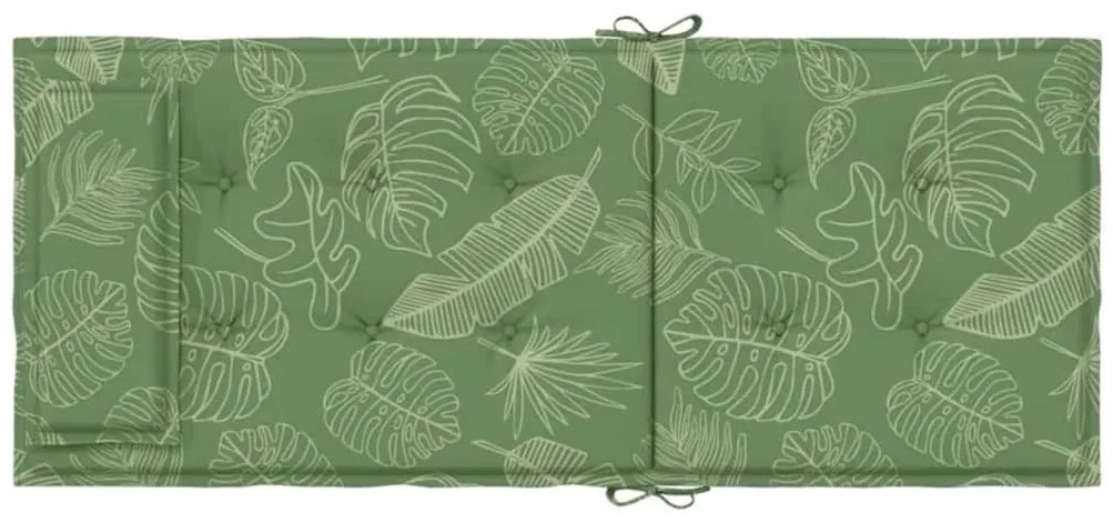 vidaXL Μαξιλάρια Καρέκλας με Ψηλή Πλάτη 6 τεμ. Σχ. Φύλλα Ύφασμα Oxford