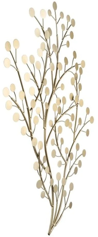 Διακοσμητικό Τοίχου Κλαδιά Chikuma 426012 56x2,2x80cm Gold Eglo Ατσάλι