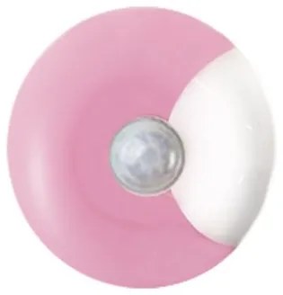 Φωτάκι Νυκτός LED 0,4W 6000Κ Αισθητήρας Ημέρας Νύκτας Φ8cm ACA-55504LEDP-Ροζ 55504LEDP