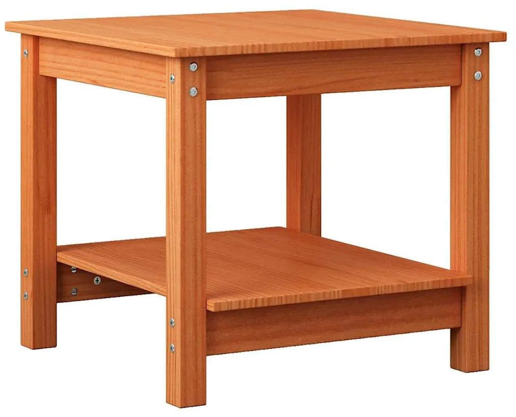 vidaXL Τραπεζάκι σαλονιού Καφέ κεριού 50 x 50 x 45 cm