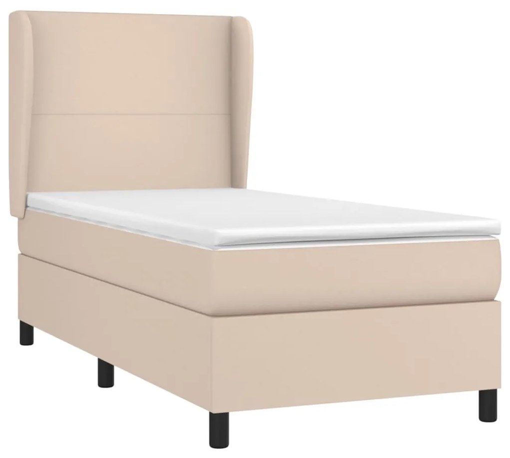 ΚΡΕΒΑΤΙ BOXSPRING ΜΕ ΣΤΡΩΜΑ ΚΑΠΟΥΤΣΙΝΟ 80X200 ΕΚ. ΣΥΝΘ. ΔΕΡΜΑ 3128882