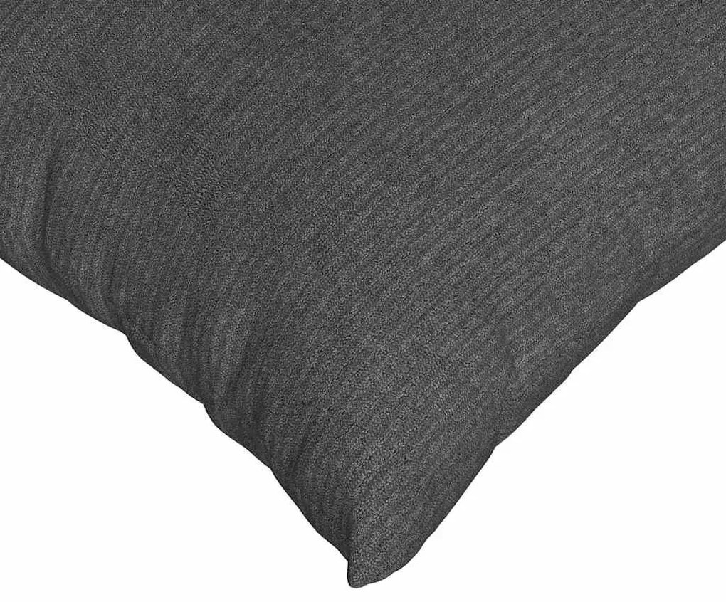 vidaXL Μαξιλάρι Καναπέ 2 pcs Σκούρο Γκρι 80 x 40 cm