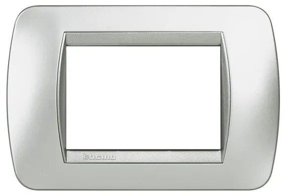 Πλαίσιο 3 Θέσεων Αλουμίνιο Ματ Bticino Living International L4803TE Legrand-L4803TE-Αλουμίνιο L4803TE