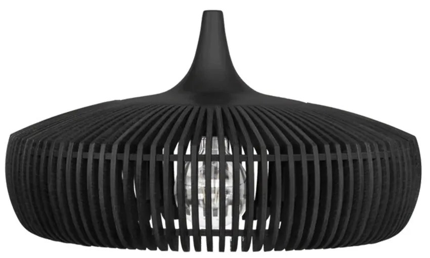 Καπέλο Φωτιστικού/Αμπαζούρ Clava Dine 2362 Φ43x24cm 1xE27 15W Black Oak Umage
