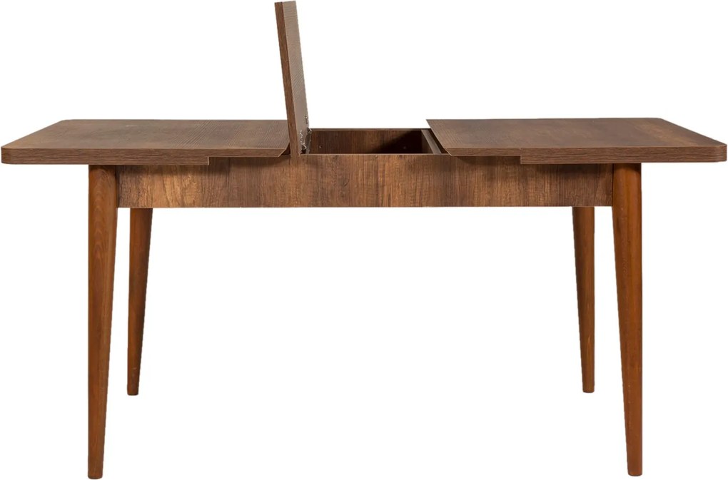 Extendable Dining Table Vina - Walnut Walnut