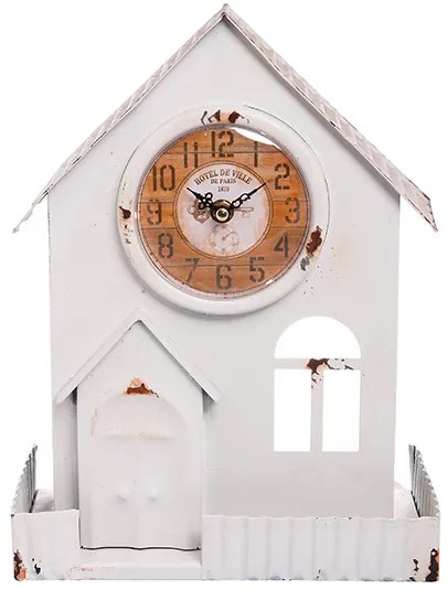 Eπιτραπέζιο Ρολόι Σπιτάκι 24,5x14x32cm Etoile TK-012