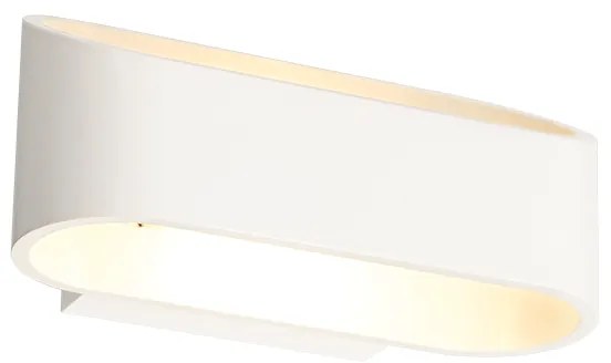 Φωτιστικό Επίτοιχο Aca L350394 NEPHELE Λευκό (White) 4000K