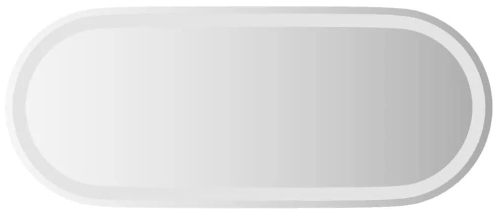vidaXL Καθρέφτης Μπάνιου με LED Οβάλ 90x40 εκ.