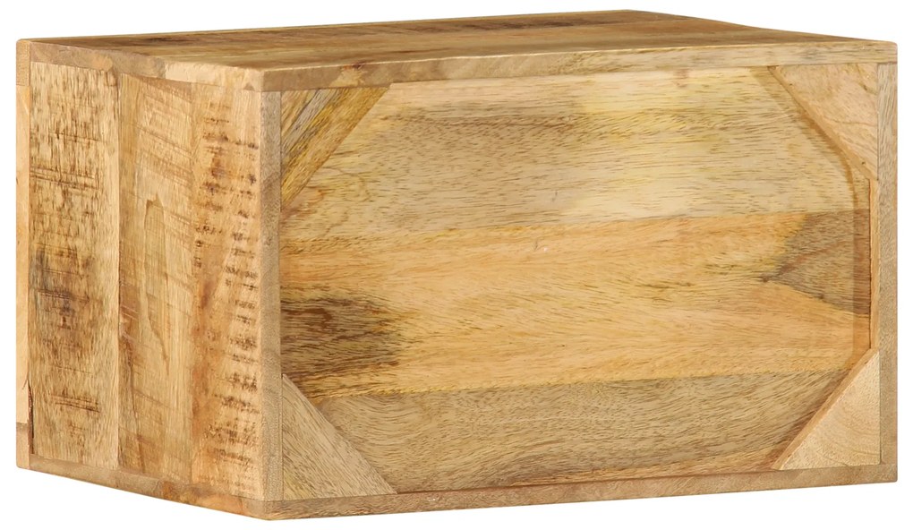 vidaXL Επιτοίχιο Κομοδίνο 40x30x25 εκ. Μασίφ Ξύλο Μάνγκο