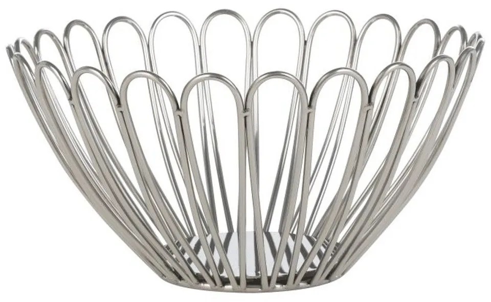 Διακοσμητικό Μπωλ Ueda 427017 Φ27x14cm Silver Eglo Aluminium