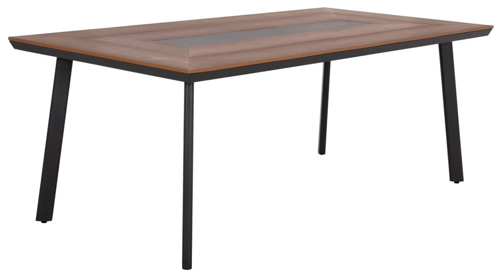 Τραπέζι TABER Αλουμινίου Γκρί με Επιφάνεια Polywood 200x100x75Υ εκ. 200x100x75 εκ.