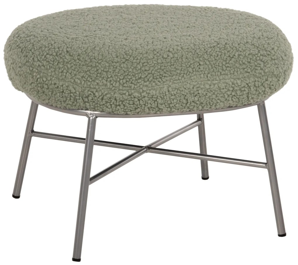 ΣΚΑΜΠΟ ΥΠΟΠΟΔΙΟ TRUDI HM8640.27 ΜΠΟΥΚΛΕ ΦΥΣΤΙΚΙ ΜΕ ΑΣΗΜΙ ΒΑΣΗ 56x47x40Υ εκ.