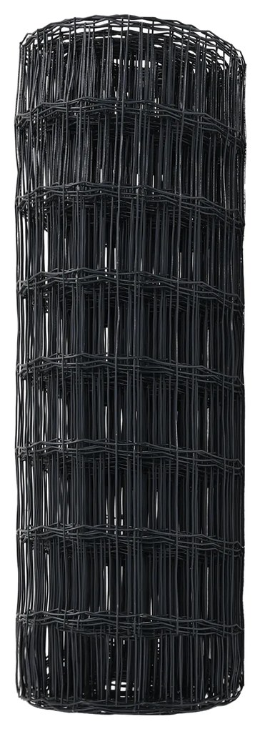 vidaXL Euro Fence Γκρι 0.4x10 μ Σίδηρος