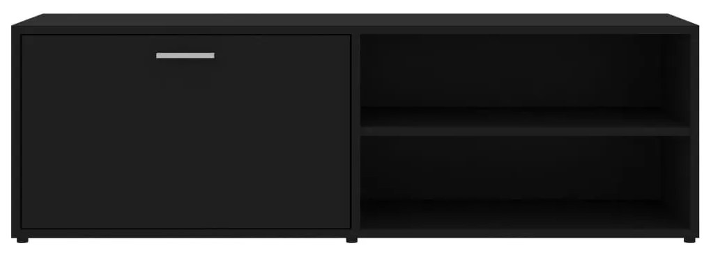 vidaXL Έπιπλο Τηλεόρασης Μαύρο 120 x 34 x 37 εκ. από Επεξ. Ξύλο