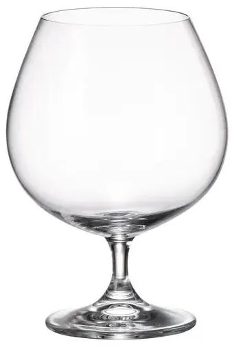 Ποτήρι Κολωνάτο Brandy 400ml Colibri - Crystal Bohemia - 6 ΤΜΧ