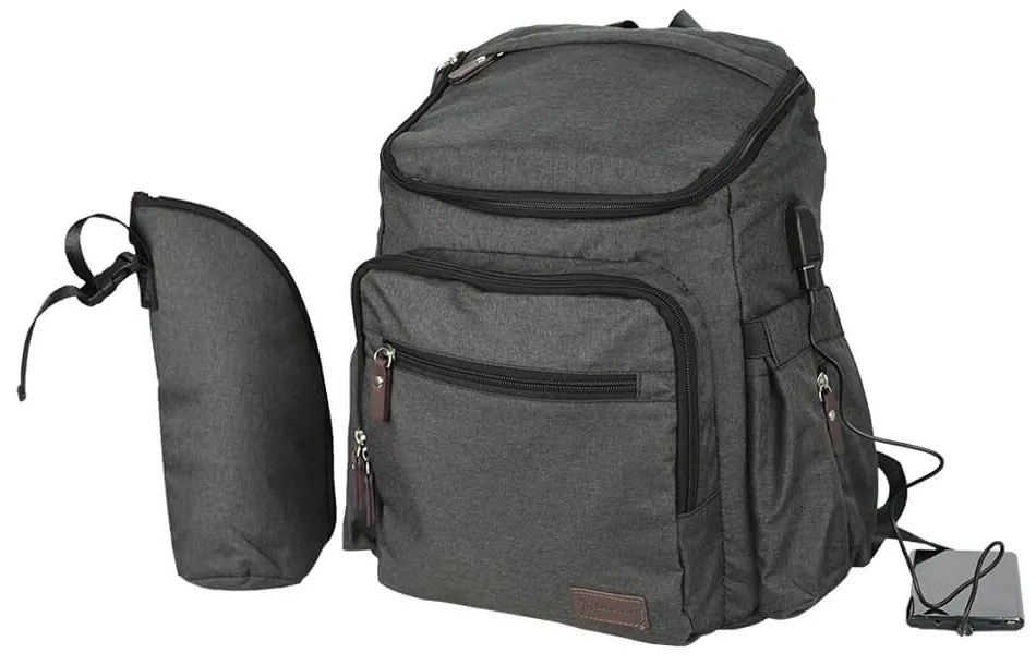 Τσάντα Αλλαξιέρα Backpack Bebe Stars Graphite 590-188