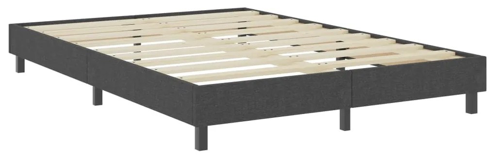 ΚΡΕΒΑΤΙ BOXSPRING ΣΚΟΥΡΟ ΓΚΡΙ 180 X 200 ΕΚ. ΥΦΑΣΜΑΤΙΝΟ 3054710