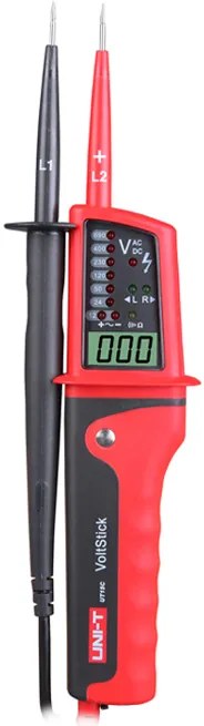 UNI-T μετρητής τάσης AC/DC UT15C, αδιάβροχος IP65, 12V έως 690V