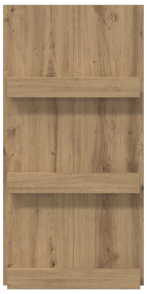 vidaXL Ράφι Περιοδικών Artisan Oak 51 x 11 x 102 εκ Επεξεργασμένο ξύλο