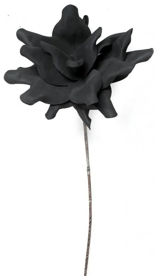 Διακοσμητικό Λουλούδι LOL733K6 Μαύρο Espiel Πλαστικό