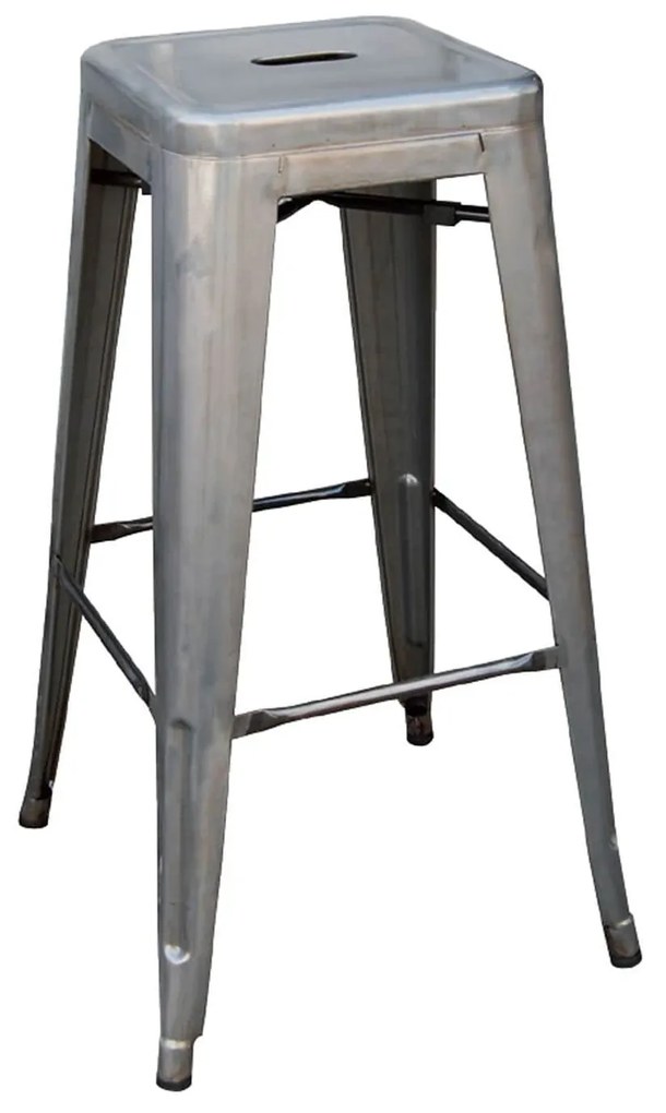 Σκαμπό Μπάρ Relix Metal Ε5190,6 43X43Χ76 cm Metal