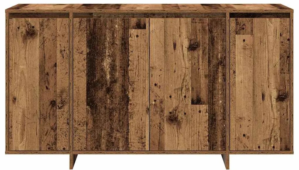 vidaXL Πλαϊνό γραφείο Παλιό ξύλο 135 x 41 x 75 εκ Επεξεργασμένο ξύλο