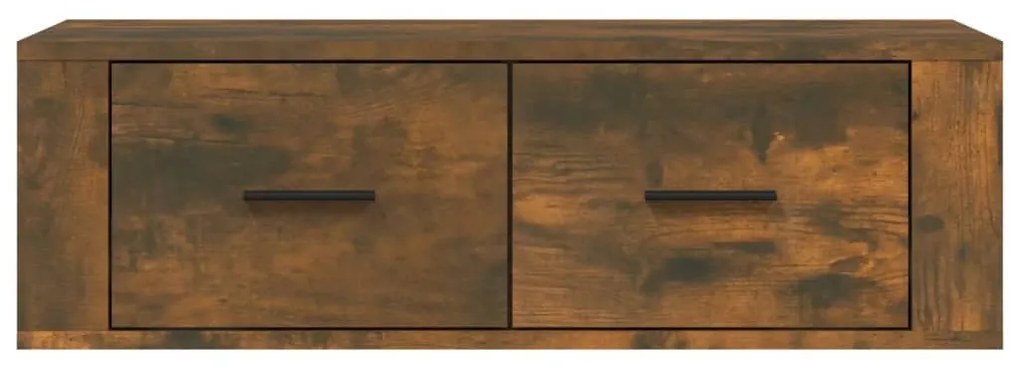 vidaXL Κρεμαστό Ντουλάπι Καπνιστή Δρυς 80x36x25 εκ. Επεξεργασμένο Ξύλο