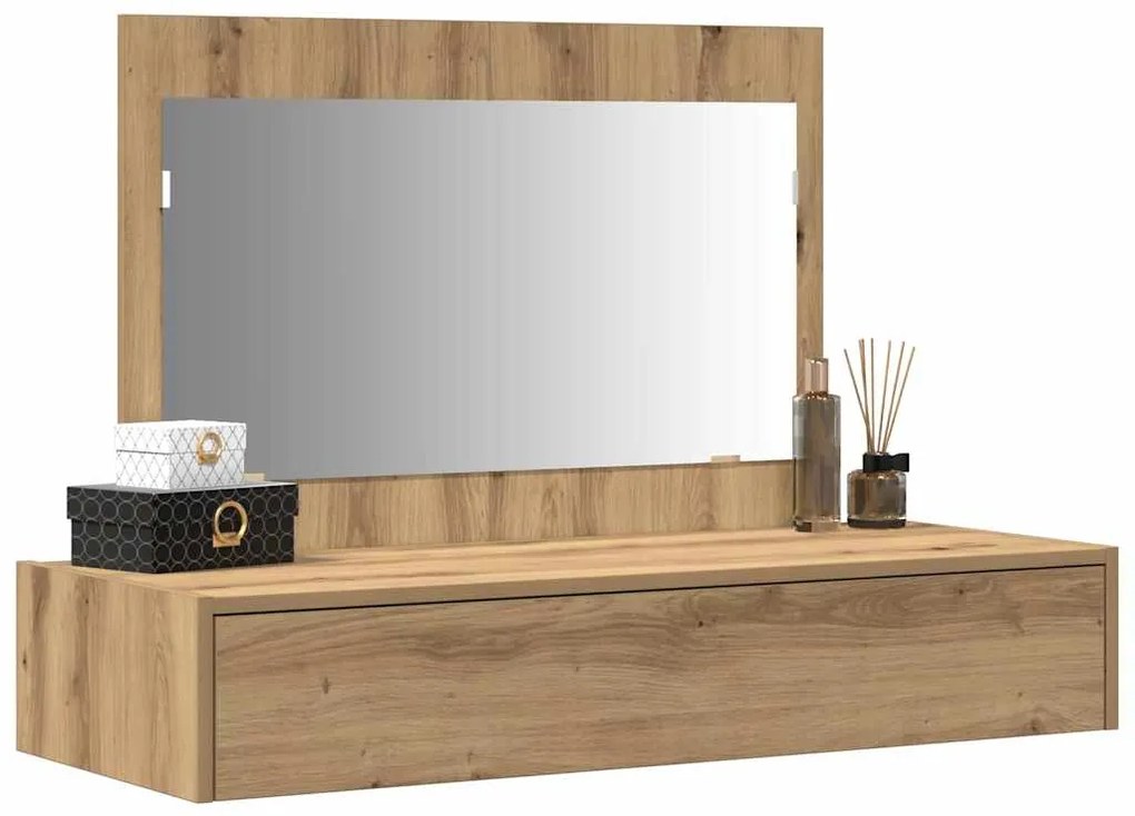 vidaXL Τραπέζι περιποίησης Καφέ 100 x 40 x 70 εκ. Επεξεργασμένο ξύλο