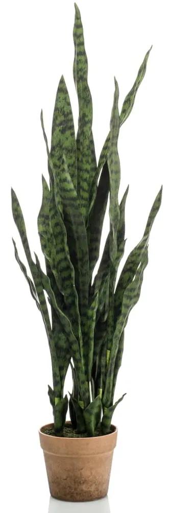 Emerald Τεχνητό Φυτό Σανσεβέρια σε Γλάστρα 84 εκ.