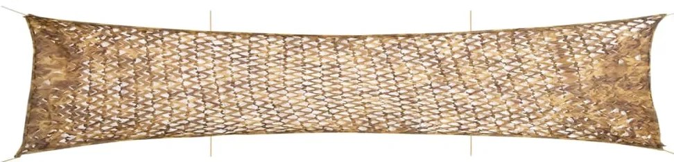 vidaXL Δίχτυ Σκίασης Παραλλαγής Άμμου 706x140 εκ. με Σάκο Αποθήκευσης