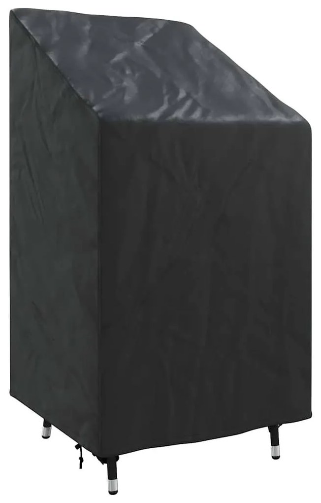 vidaXL Κάλυμμα Κήπου για Καρέκλα Μαύρο 70 x 70 x 85 / 125 cm Ύφασμα 210D