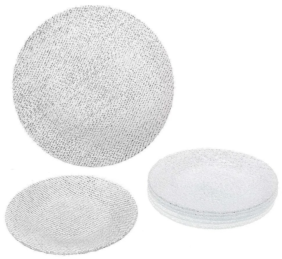 Σετ Πάστας Με Πιατέλα Cotton (7Τμχ) 80.214.35 Clear Cryspo Trio 7 τμχ Γυαλί