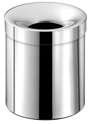 Χαρτοδοχείο 5lt Ανοιχτό Χρωμέ Sanco Brass Chrome Open Bins 90650-A03